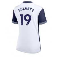 Tottenham Hotspur Dominic Solanke #19 Hemmatröja Kvinnor 2024-25 Korta ärmar